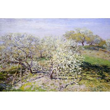 Reprodukcja obrazu Claude'a Moneta – Spring, 90x60 cm