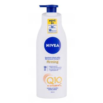 Nivea Q10 + Vitamin C Firming 400 ml mleczko do ciała dla kobiet uszkodzony flakon