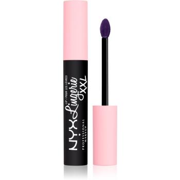 NYX Professional Makeup Limited Edition Halloween 2022 Lip Lingerie XXL długotrwała szminka w płynie odcień 31 Naughty Noir 4 ml
