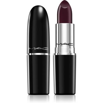 MAC Cosmetics Lustreglass Sheer-Shine Lipstick błyszcząca szminka odcień Succumb To Plum 3 g