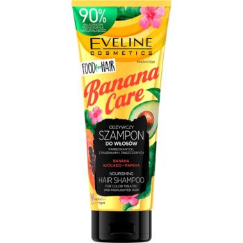 Eveline Cosmetics Food for Hair Banana szampon nawilżający chroniący kolor 250 ml