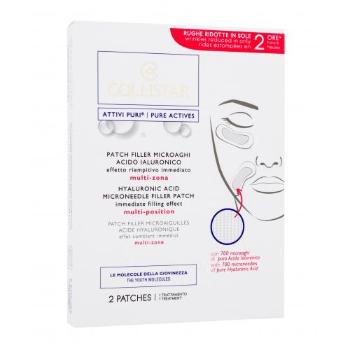 Collistar Pure Actives Hyaluronic Acid Filler Patch 2 szt maseczka do twarzy dla kobiet