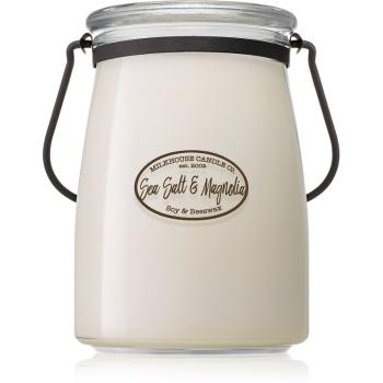 Milkhouse Candle Co. Creamery Sea Salt & Magnolia świeczka zapachowa Butter Jar 624 g