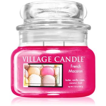 Village Candle French Macaroon świeczka zapachowa (Glass Lid) 262 g