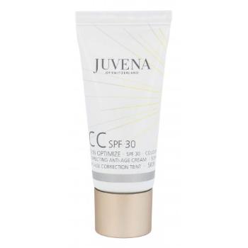 Juvena Skin Optimize CC Cream SPF30 40 ml krem cc dla kobiet Uszkodzone pudełko