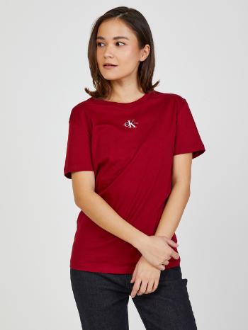 Calvin Klein Jeans Micro Monogram Koszulka Czerwony