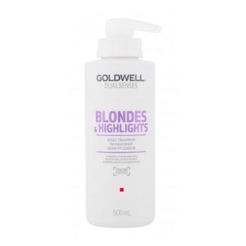 Goldwell Dualsenses Blondes Highlights 60 Sec Treatment 500 ml maska do włosów dla kobiet