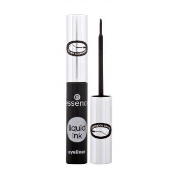 Essence Liquid Ink Eyeliner 3 ml eyeliner dla kobiet Black