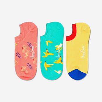Skarpetki Happy Socks 3-pak Flamingo No Show FAM39-2700
