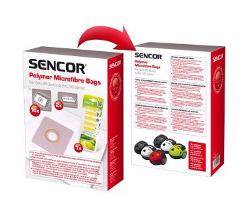 Sencor - SET 10x Worek + 5x zapachów + 2x mikrofiltr do odkurzaczy