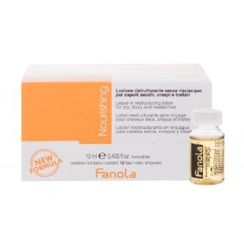 Fanola Nourishing Leave-In Lotion 12 ml serum do włosów dla kobiet Uszkodzone pudełko