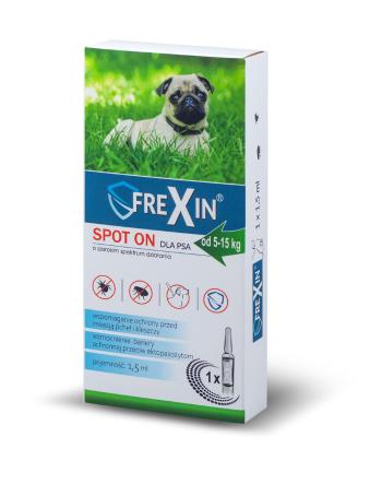 FREXIN Krople przeciw ektopasożytom dla psa 5-15 kg