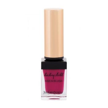 Yves Saint Laurent Baby Doll Kiss & Blush 10 ml pomadka dla kobiet 1 Fuchsia Désinvolte