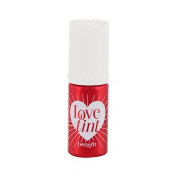 Benefit Lovetint Fiery-Red Tinted Lip & Cheek Stain 6 ml pomadka dla kobiet Uszkodzone pudełko