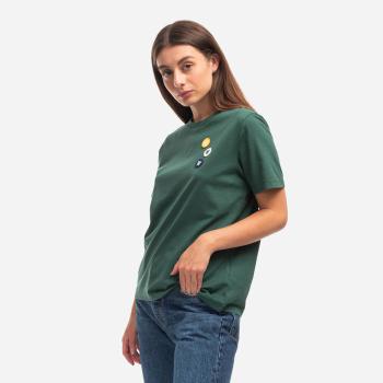 Koszulka damska Wood Wood Mia Patches T-Shirt 10232503-2222 FOREST GREEN