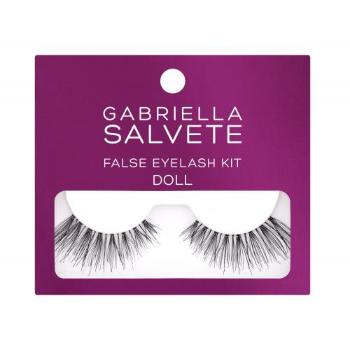 Gabriella Salvete False Eyelashes Doll sztuczne rzęsy Sztuczne rzęsy 1 para + Klej do rzęs 1 g dla kobiet