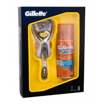 Gillette Fusion Proshield zestaw Maszynka do golenia z jedną głowicą + Żel do golenia Fusion Hydrating 75 ml dla mężczyzn