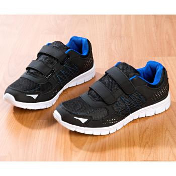 Sportowe buty - czarno-niebieskie - Rozmiar 43