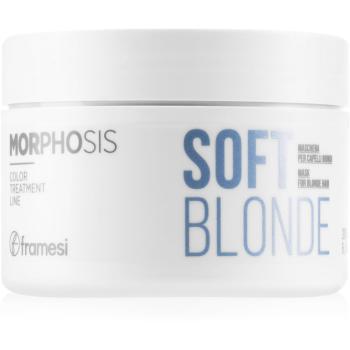 Framesi Morphosis Soft Blonde maseczka odżywcza do wszystkich typów włosów blond 200 ml