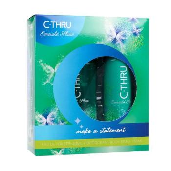 C-THRU Emerald Shine zestaw Edt 30 ml + Deodorant 150 ml dla kobiet
