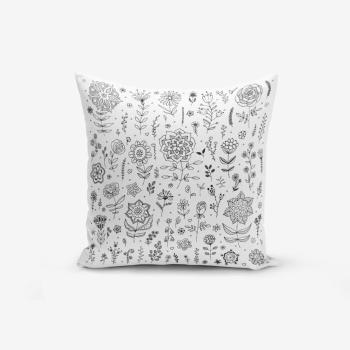 Poszewka na poduszkę z domieszką bawełny Minimalist Cushion Covers Flower, 45x45 cm