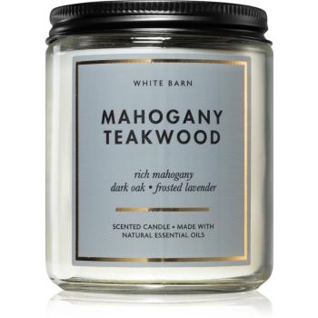 Bath & Body Works Mahogany Teakwood świeczka zapachowa 198 g