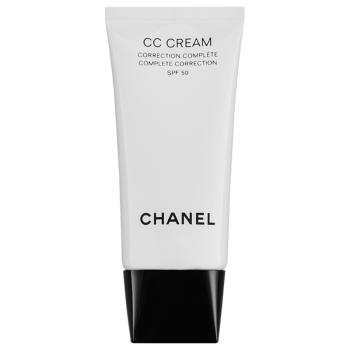 Chanel CC Cream krem wygładzający i rozjaśniający skórę SPF 50 odcień 30 Beige 30 ml