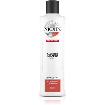 Nioxin System 4 Color Safe delikatny szampon do włosów farbowanych i zniszczonych 300 ml
