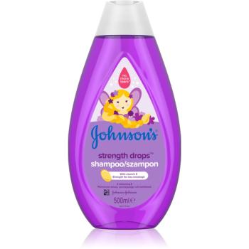 Johnson's® Strenght Drops szampon wzmacniający dla dzieci 500 ml