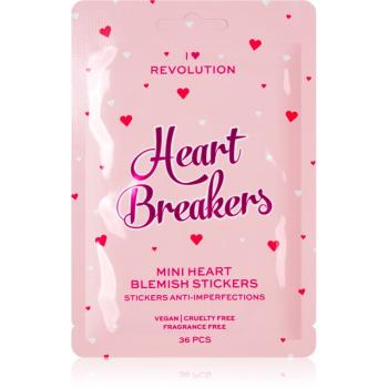 I Heart Revolution Heartbreakers oczyszczające plastry do twarzy w kształcie serca 36x1 szt.