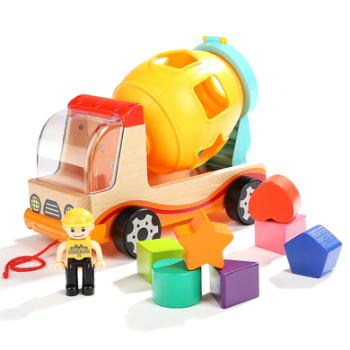 TopBright Toys® Pojazd budowlany z sorterem