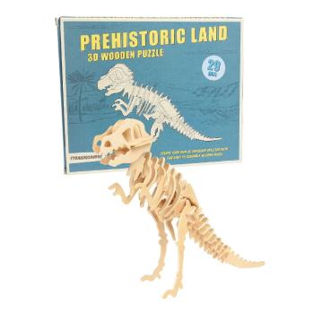 Drewniane 3D puzzle dinozaur Rex London Tyrannosaurus