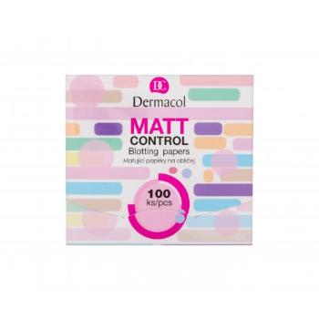 Dermacol Matt Control 100 szt chusteczki oczyszczające dla kobiet