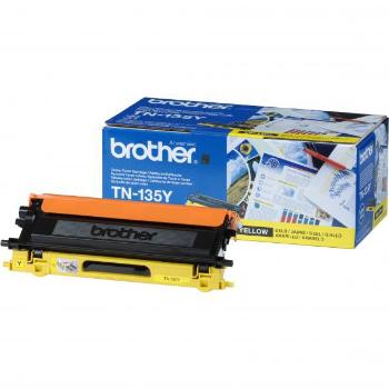 Brother originální toner TN135Y, yellow, 4000str., Brother HL-4040CN, 4050CDN, DCP-9040CN, 9045CDN, MFC-9440C, O