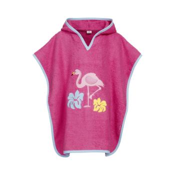 Playshoes Frottee Poncho Flaming pink