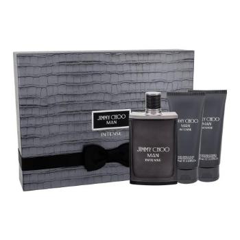 Jimmy Choo Jimmy Choo Man Intense zestaw Edt 100 ml + Żel pod prysznic 100 ml +Balsam po goleniu 100 ml dla mężczyzn