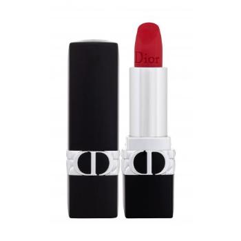 Christian Dior Rouge Dior Couture Colour Floral Lip Care 3,5 g pomadka dla kobiet 888 Strong Red Matte Do napełnienia