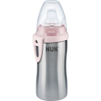 NUK Active Cup Stainless Steel butelka dla dziecka Rose 215 ml