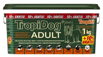 TROPIDOG Super Premium Adult S Lamb, Salmon &amp; Rice 3l/1,1kg sucha karma dla psów małych ras Jagnięcina, łosoś i ryż