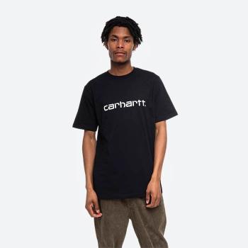 Koszulka męska Carhartt WIP S/S Script T-Shirt I029915 BLACK/WHITE