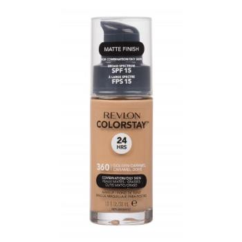 Revlon Colorstay Combination Oily Skin SPF15 30 ml podkład dla kobiet 360 Golden Caramel