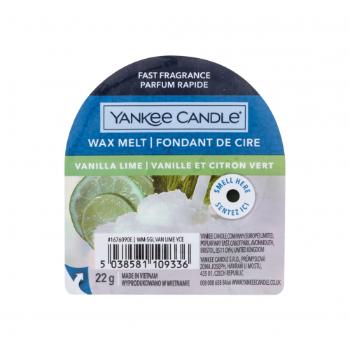 Yankee Candle Vanilla Lime 22 g zapachowy wosk unisex