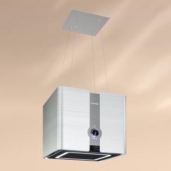 Klarstein Futurelight Smart, okap kuchenny, wyspowy, 420 m³/h, LED, stal szlachetna