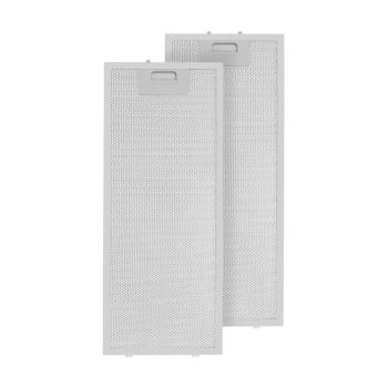 Klarstein Lorea, filtry przeciwtłuszczowe do okapu kuchennego, aluminium, 56 × 18,5 cm, 2 szt.