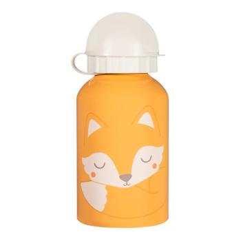 Pomarańczowo-biała butelka dziecięca Sass & Belle Woodland Fox, 250 ml