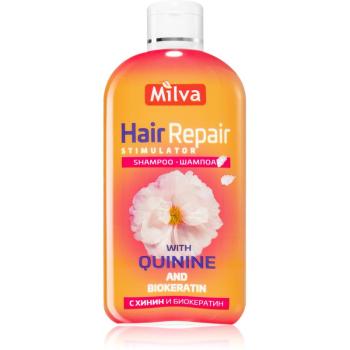 Milva Quinine Hair Repair szampon stymulujący do włosów delikatnych i zniszczonych 200 ml