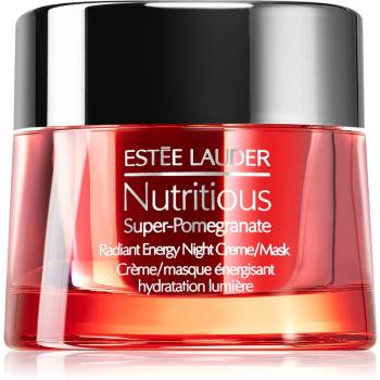 Estée Lauder Nutritious Super-Pomegranate Radiant Energy Night Creme/Mask krem-maska na noc odżywienie i nawilżenie 50 ml