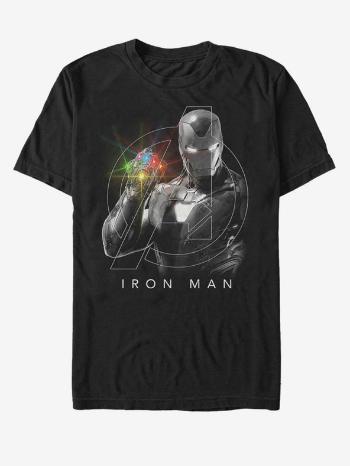 ZOOT.Fan Iron Man Marvel Koszulka Czarny