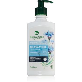Farmona Herbal Care Cornflower żel łagodzący do higieny intymnej do skóry wrażliwej i podrażnionej 330 ml