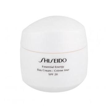Shiseido Essential Energy Day Cream SPF20 50 ml krem do twarzy na dzień dla kobiet Uszkodzone pudełko